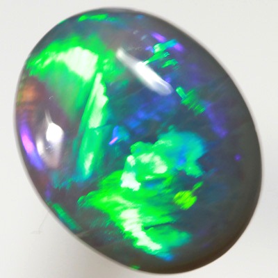 SOLID SEMI BLACK OPAL Bright neon fire always showing SEE VIDEO